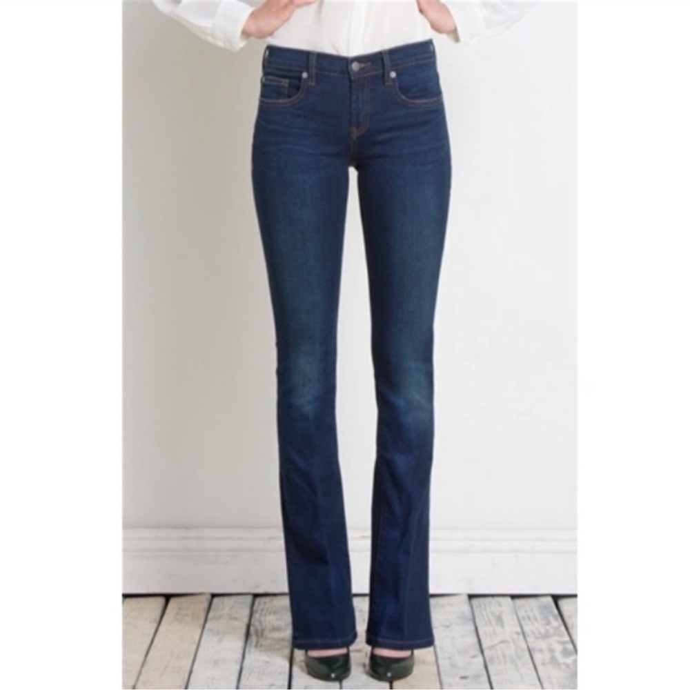 Henry & Belle Micro Mini Flare Jeans In Rustic Size 26